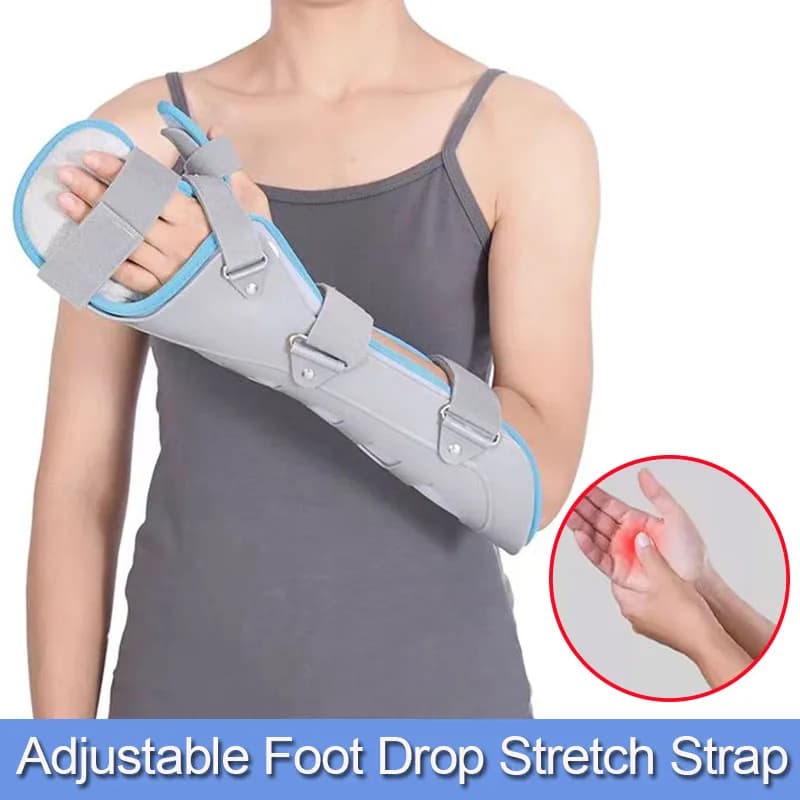 1 pz supporto per polso regolabile ortesi tutore-polso frattura lesioni tutore-supporto per mano avambraccio protezione-alviare il dolore al polso
