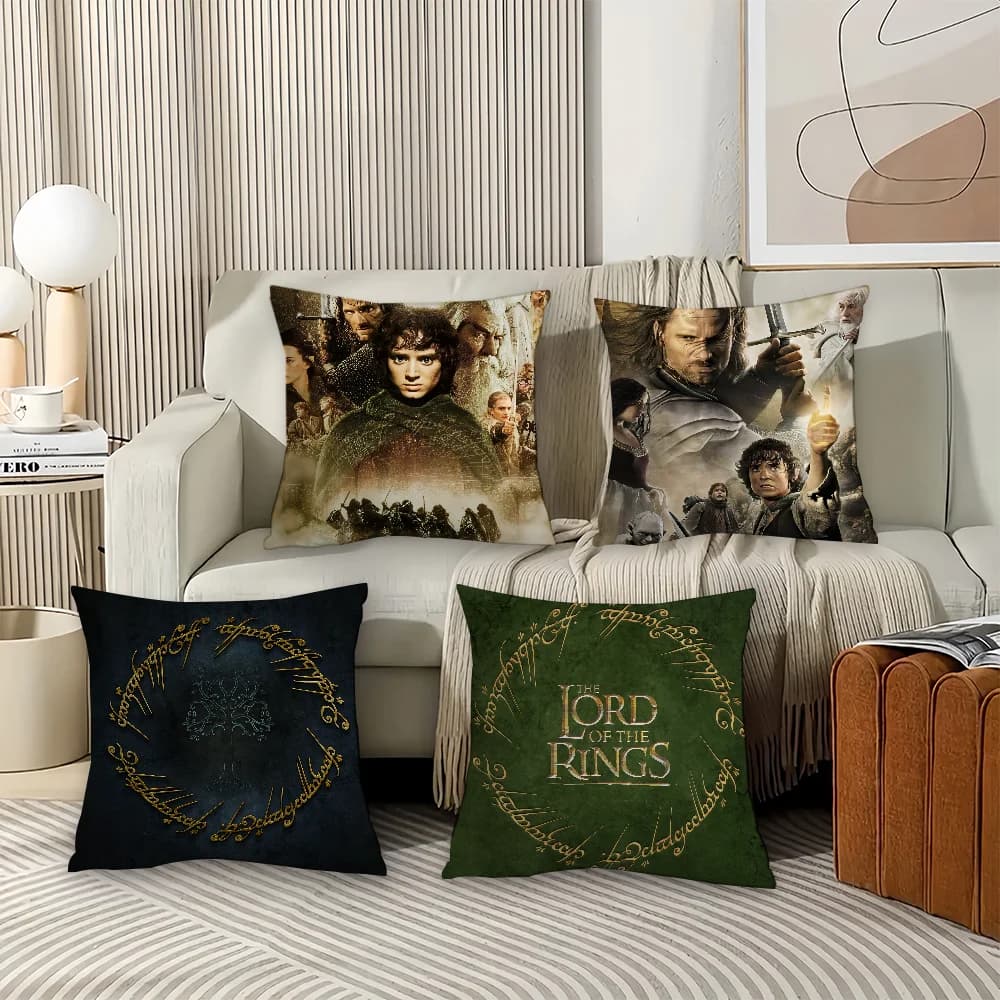 Film Il Signore L degli Anelli Federa Cuscini da Ufficio Adatto per Divano Auto Camera da Letto Fodera per Cuscino Decorativa