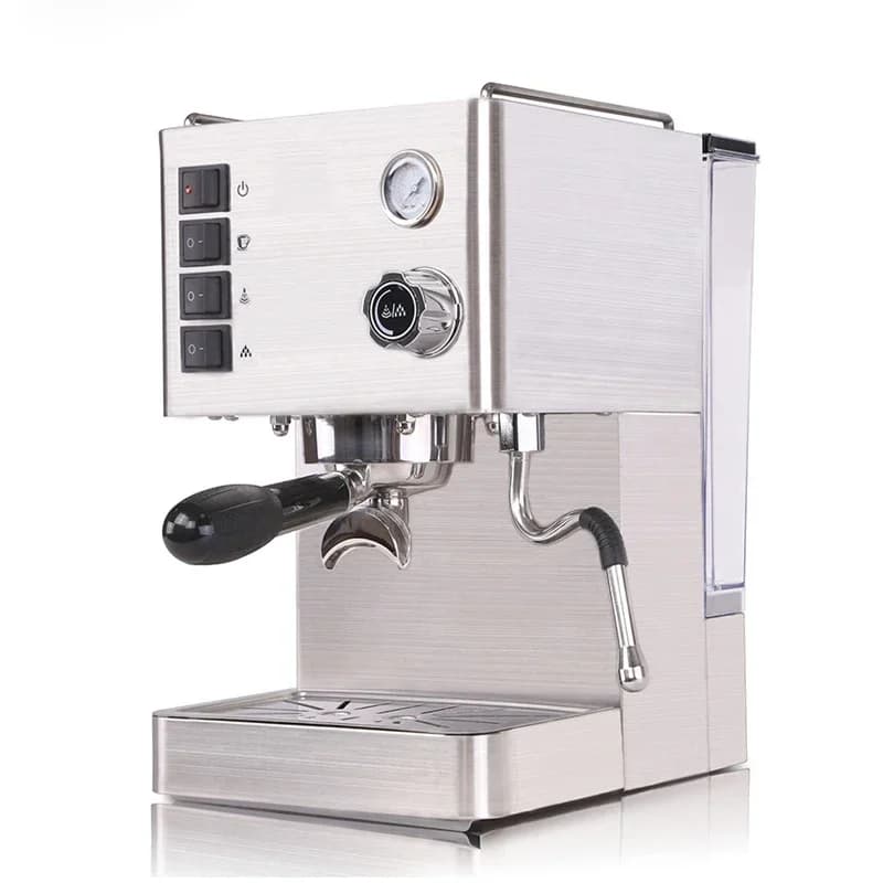 Semi-automatic Italian coffee machine, 15 bar, CB-888, stainless steel home espresso machine.