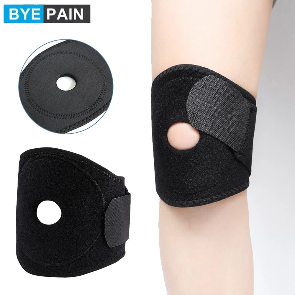 1 Pezzo di Fascia Compressiva per Ginocchio, Supporto per Ginocchio per Donne, Uomini, ACL, Corsa, MCL, Tendinite, Sport