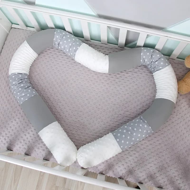 Newborn Pencil Cloud Barriers Children Room Safety Products Baby Fence Crib Bumper Cotton Kids Long Barrier Bed Crib Bedding Set