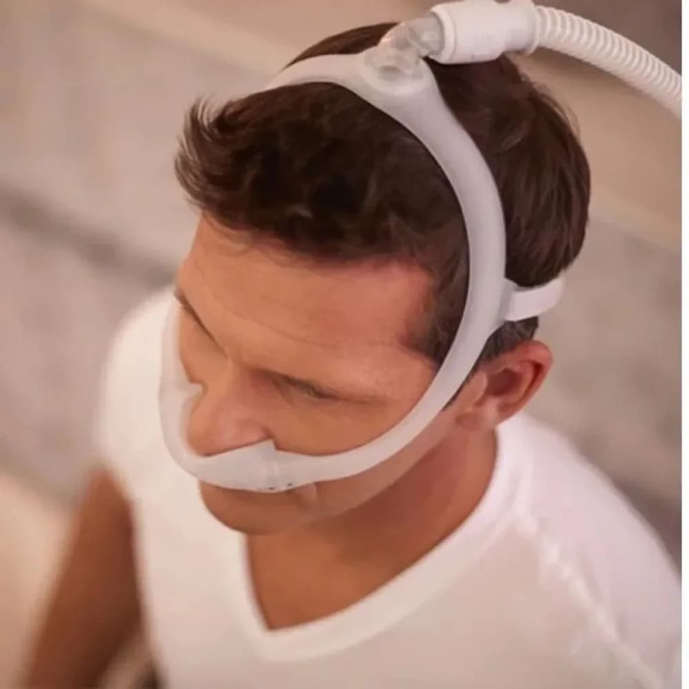 Cuscino nasale universale con cuscinetto nasale Pazienti anziani Maschera respiratoria per adulti S/M/L/ SW/MW Maschera Cuscino per naso Attacco Buon sonno