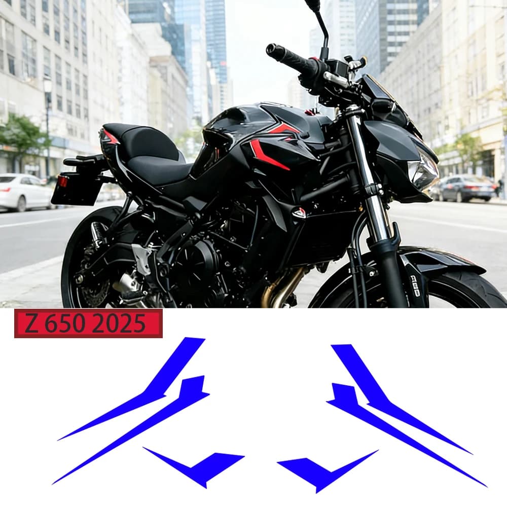 For Kawasaki Z650 Waterproof Pattern Decal Kits Parts Motorcycle Sticker Z 650 2025 Fairing Stickers Decoration Anti Scratch Z