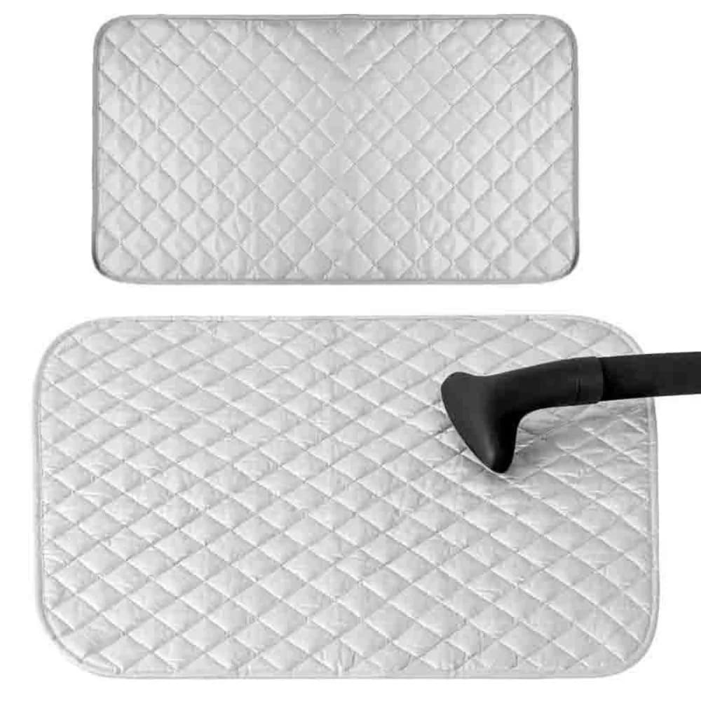 Large Folding Laundry Ironing Mat Heat Resistant Thickened Tabletop Iron Pad Anti-Slip Efficient Iron Board Cover Table Top