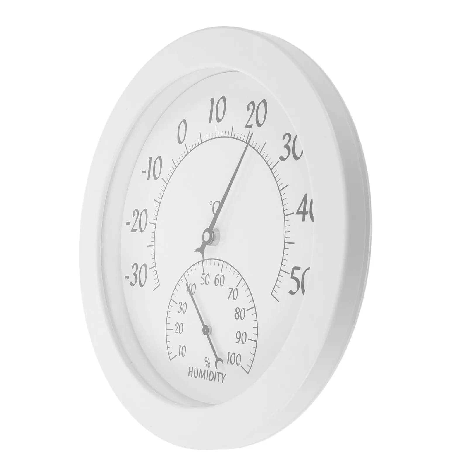 Wall Analog Hygrothermograph Hygrometer Round Baby Room Thermometer Hygrometer Accurate Humidity Monitor Indoor Home Nursery