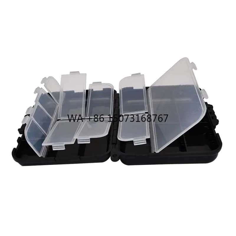 Fishing Boxes Accessories for Fishing Hook Boxes for baits High-strength fishing gear box with storage side