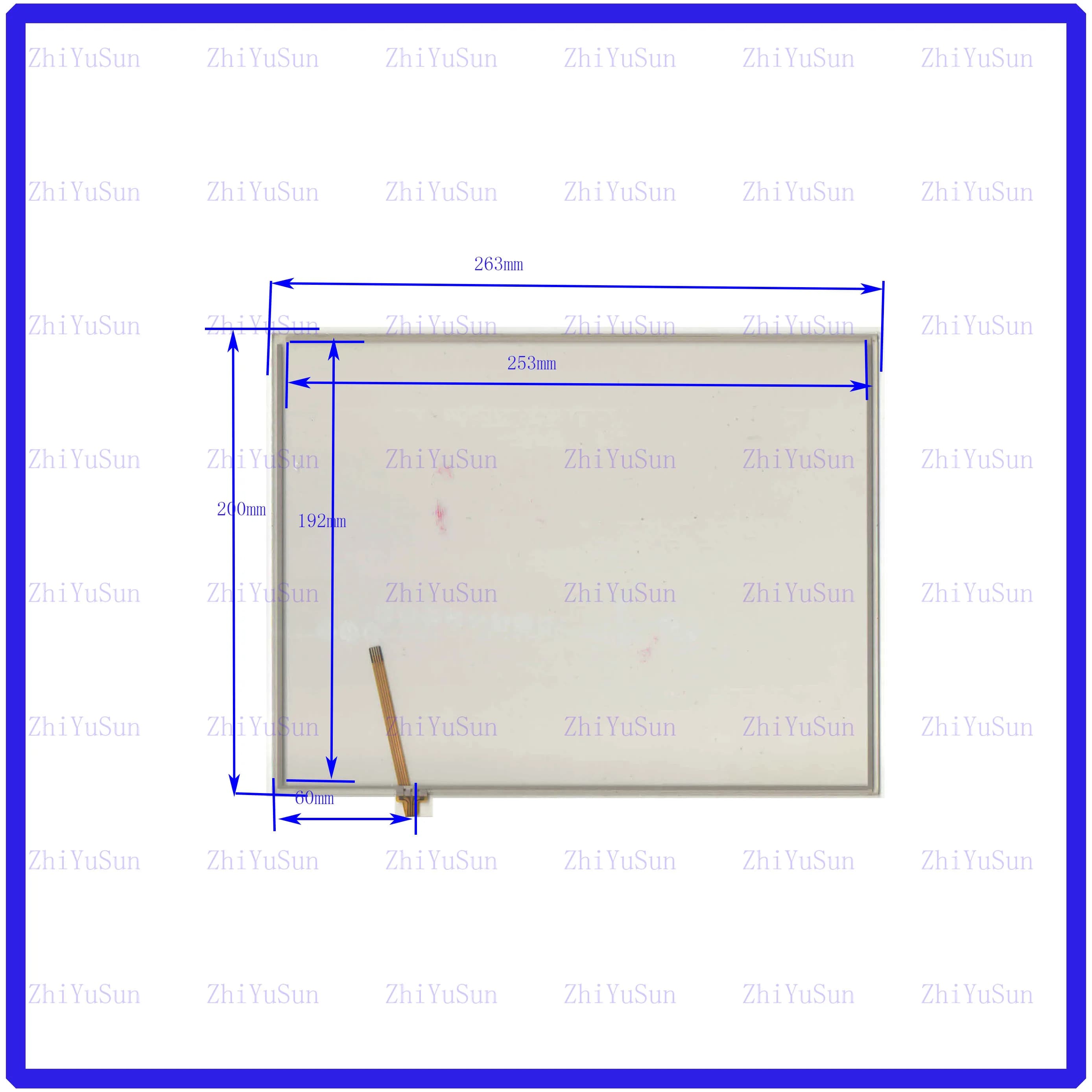 Digitalizzatore touchpanel resistivo a 4 fili compatibile HR4 8548S05 260 *199 mm