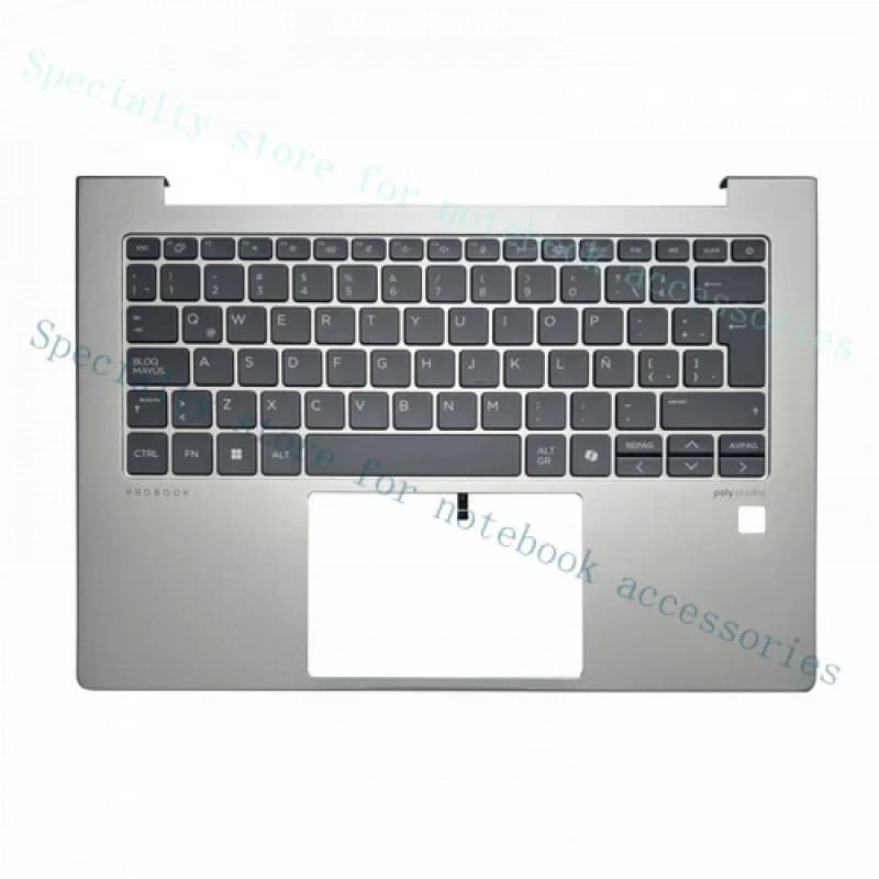 A + A + NUOVO PER HP Probook 445 G11 440 G11 Tastiera latina/spagnola Palmrest Cover