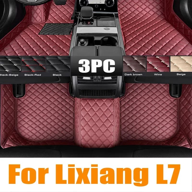 TPE Set completo personalizzato Tappetini per auto per Lixiang L7 2023 Tappetini per auto Accessori per lo styling interno 0601