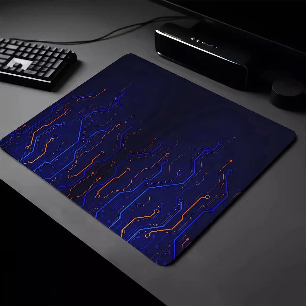 Piccoli circuiti desktop Anime Mouse Pad Gamer Gaming laptop tappetino in gomma accessori per Pc Mausepad tappetini per Mouse tastiera Cabinet