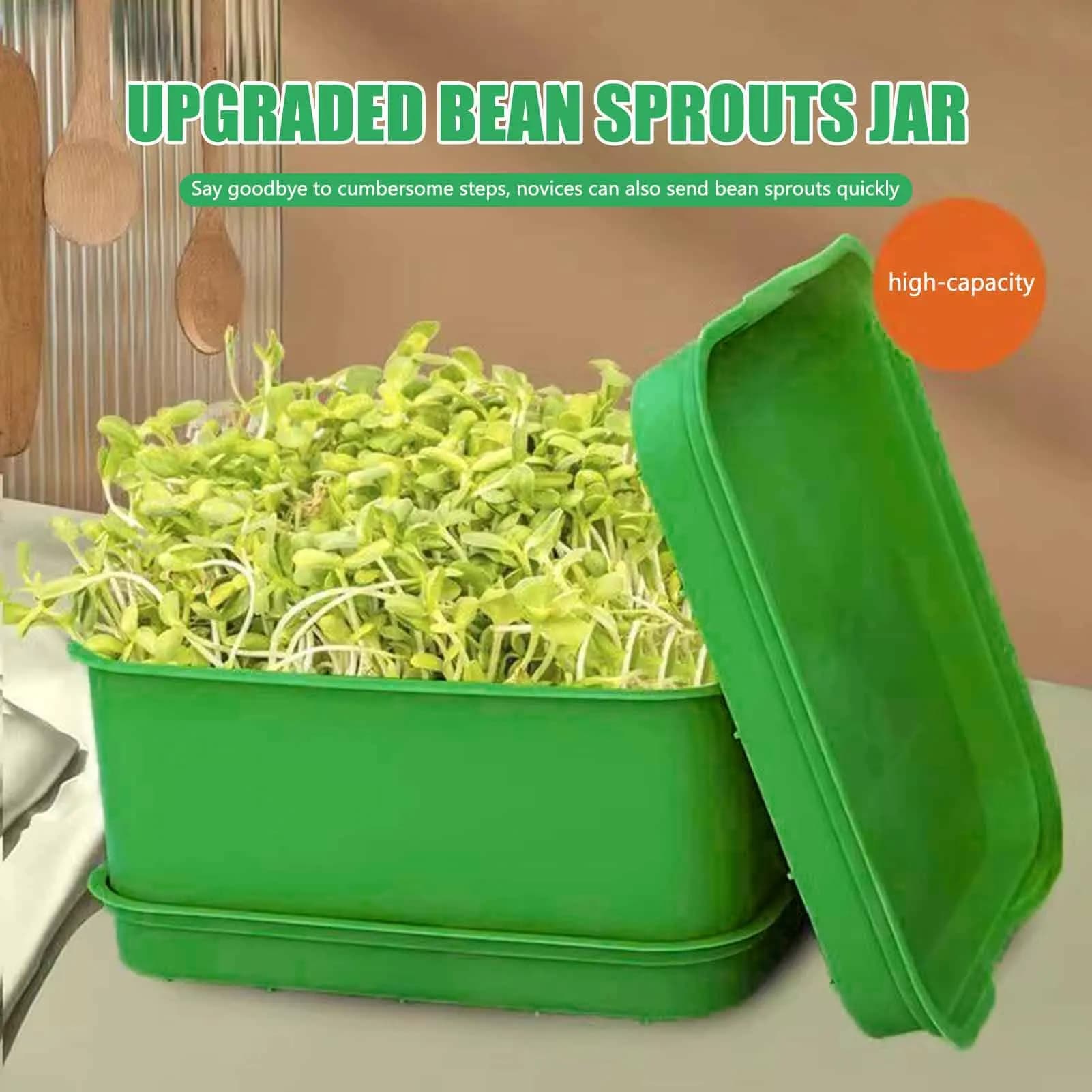 1 pcs Bean germination trays Semina Vase for nursery Germination Containers Garden Plant Suitable for small flowers Vegetables