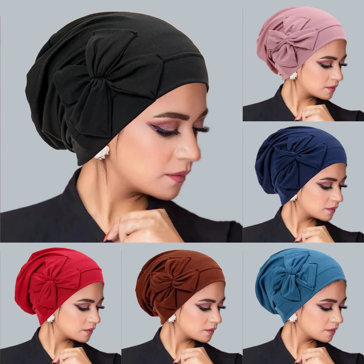 New Internal Copricapo for Muslim Women 2026, Indian Turban, Scarf, Hair Loss Beret, Chemotherapy Copricapo, Turbante Mujer