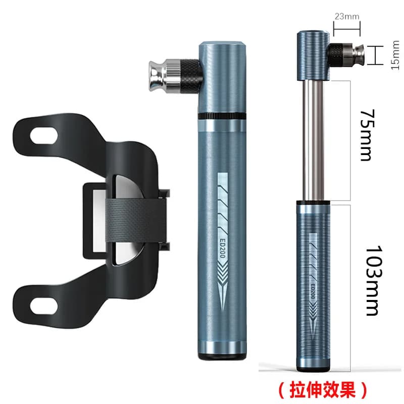 Mountain Road Bike Pompa da bicicletta portatile Meifa Mouth Mini pompa da basket universale per uso domestico Attrezzatura da ciclismo