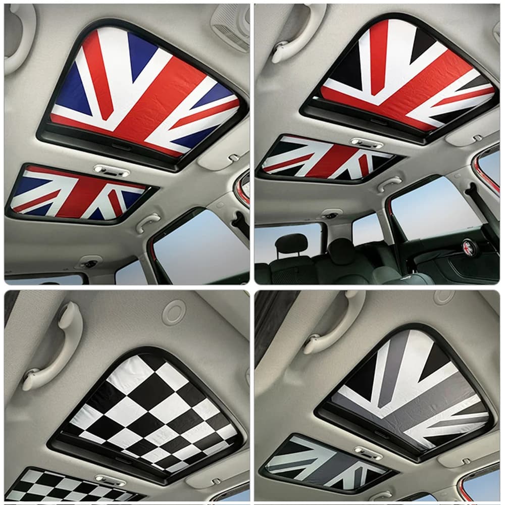 Auto Tetto Apribile Parasole Copertura Per MINI Clubman F54 F55 F56 F60 Protezione Solare UV Parasole Coche per Mini Cooper R56 R55 R60 R61