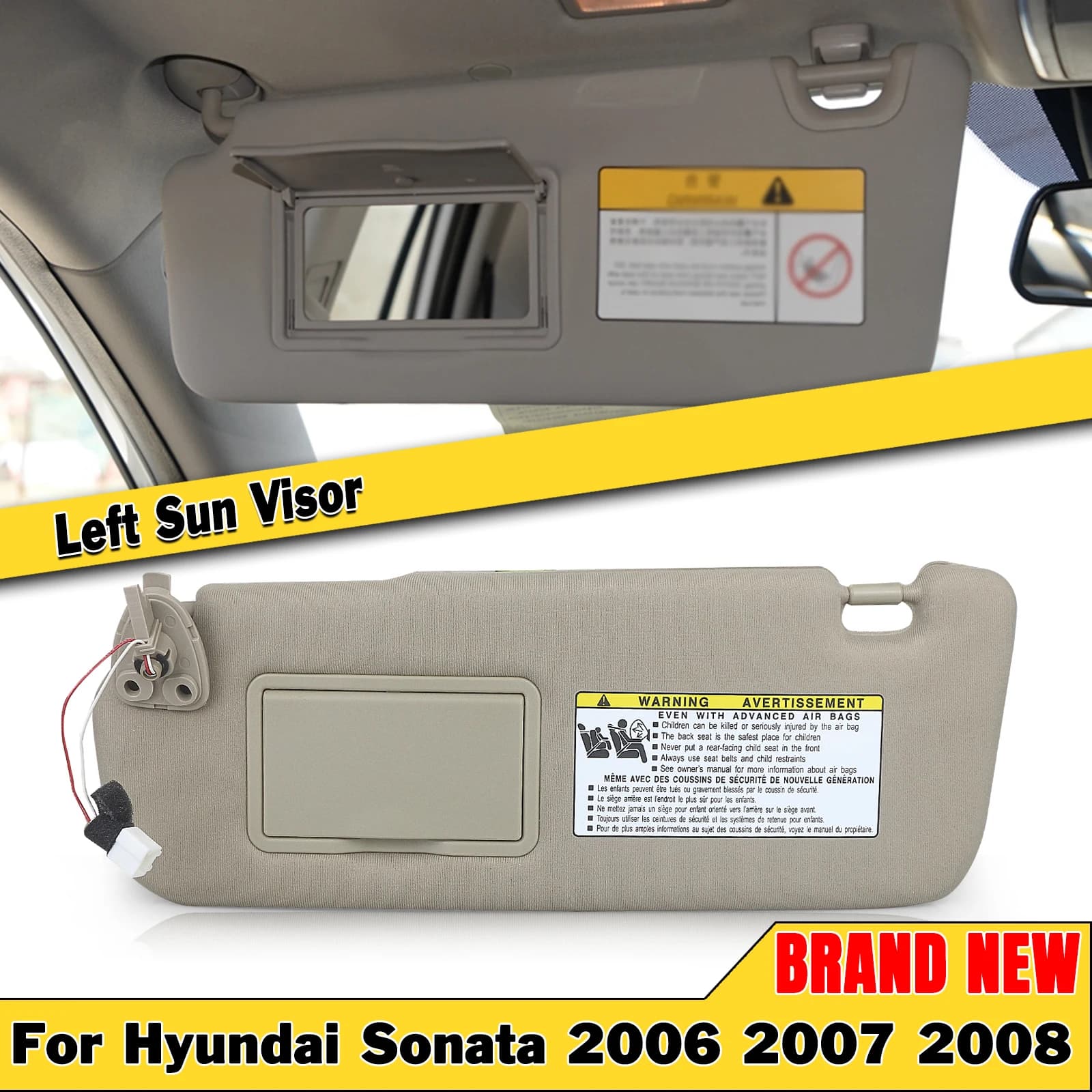 Auto Visiera Parasole Finestra Anteriore Ombra Scudo Copertura Parabrezza Parasole Per Hyundai Sonata 2005-2010