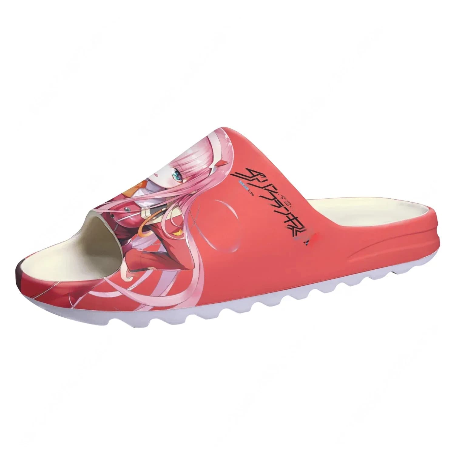 DARLING in the FRANXX Pantofole Personalizzate con Suola Morbida, Zoccoli da Casa, Scarpe da Spiaggia Unisex per Adulti e Adolescenti