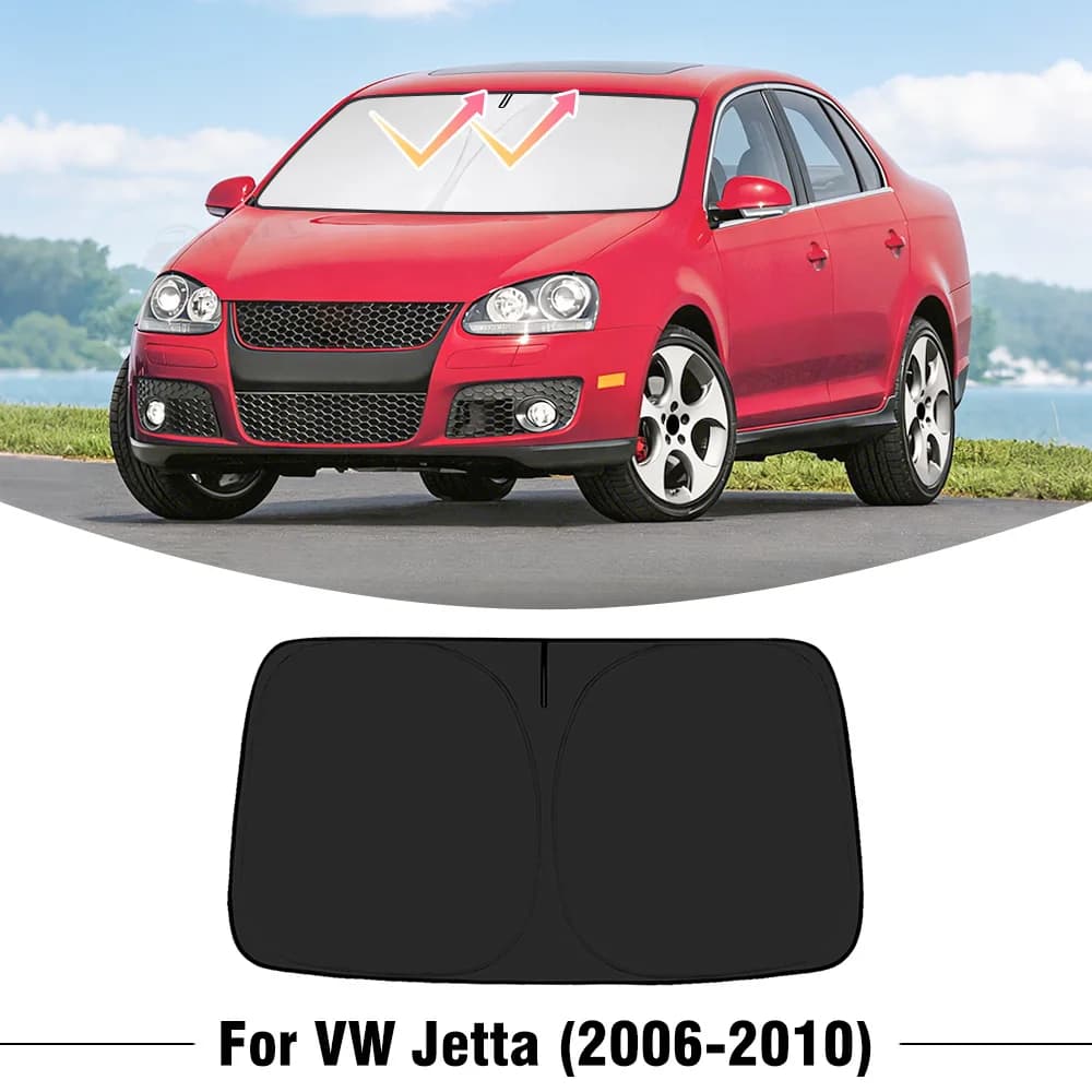 Parasole per Parabrezza Auto Volkswagen VW Jetta 2006-2010, Copertura Protettiva UV per Finestrino Anteriore, Accessori