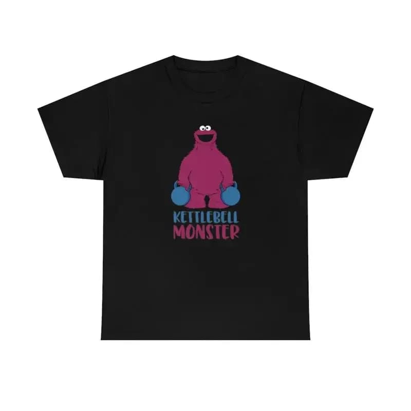Kettlebell Monster Funny T Shirt