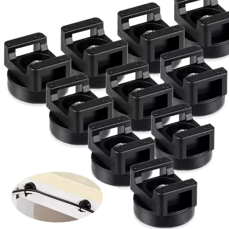 Supporto Magnetico Multiuso per Fascette 22/31/36/43mm, Base Magnetica per Gestione Cavi, Supporti Resistenti