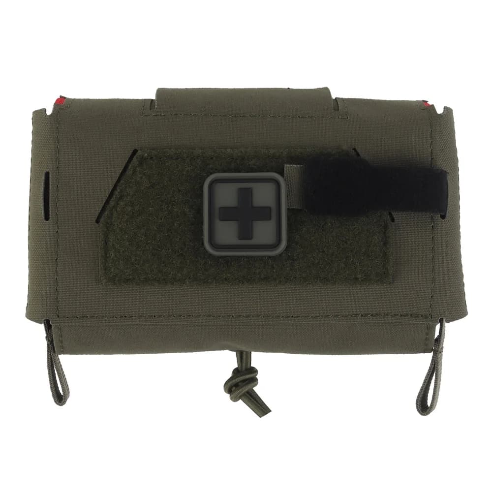 Kit di Pronto Soccorso Compatto Stile Camo MD2, Borsa Medica Tattica IFAK per Caccia, Campeggio, Pattugliamento e Sopravvivenza