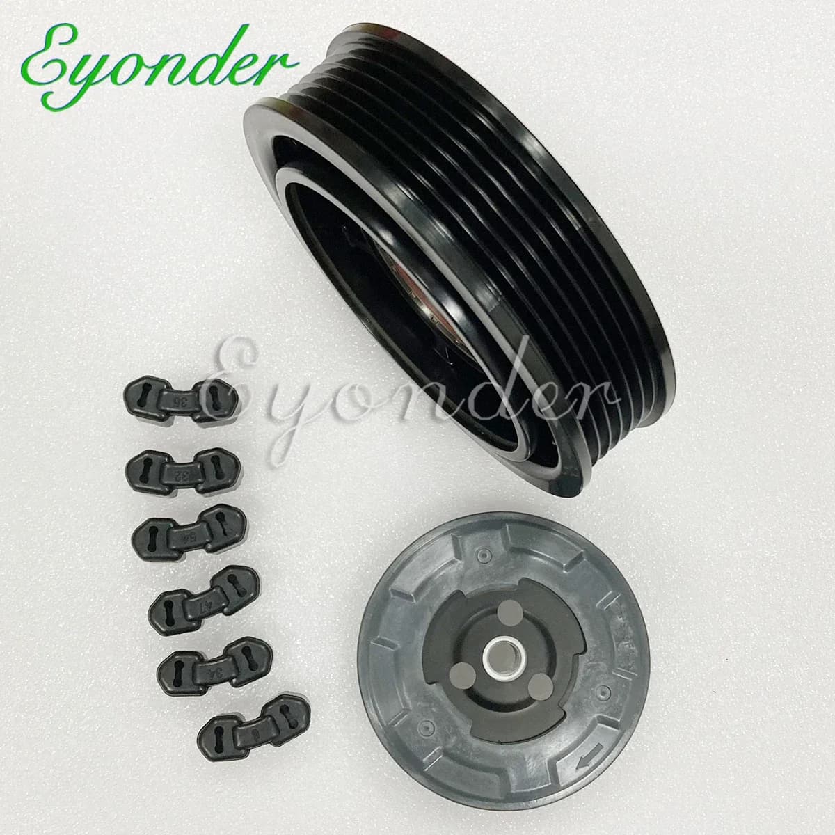 AC A/C Compressore Frizione Sulla Puleggia per Citroen C3 C4 C5 DS3 DS4 DS5 BERLINGO 598754 598755 648740 648741 DCP07008 447150-0220