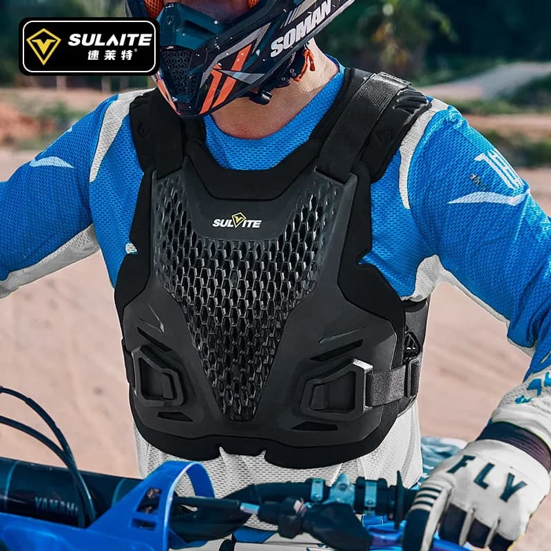 Equipaggiamento protettivo esterno per guida motociclistica Adatto per arrampicata/off-road/attrezzatura di protezione sul campo Gilet staccabile rapido per la schiena
