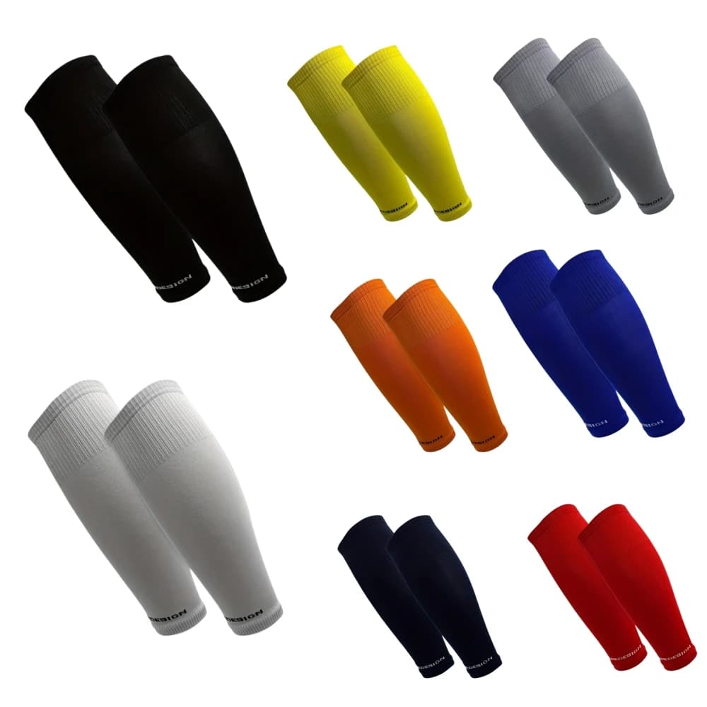 2 pairs of protections for sports legs, compression braces for calves, race and professional fitness, rope leg for jumping man and woman