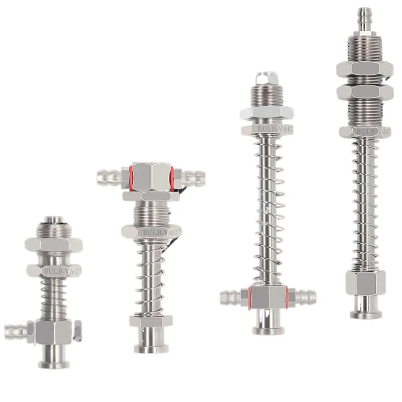 Linea di accessori per manipolatori a ventosa sottovuoto, raccordi a forma di T con testa grande per aspirazione lato sedile Ugello di aspirazione M12