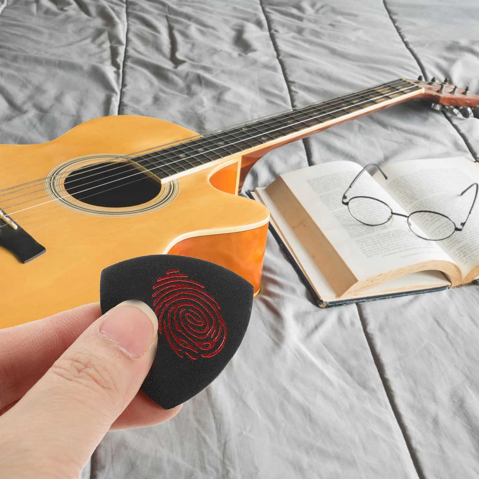 3Pcs High Quality Guitar Picks Ukulele Plectrums Fine Detail Professional Sound Enhancement Multipurpose Musical