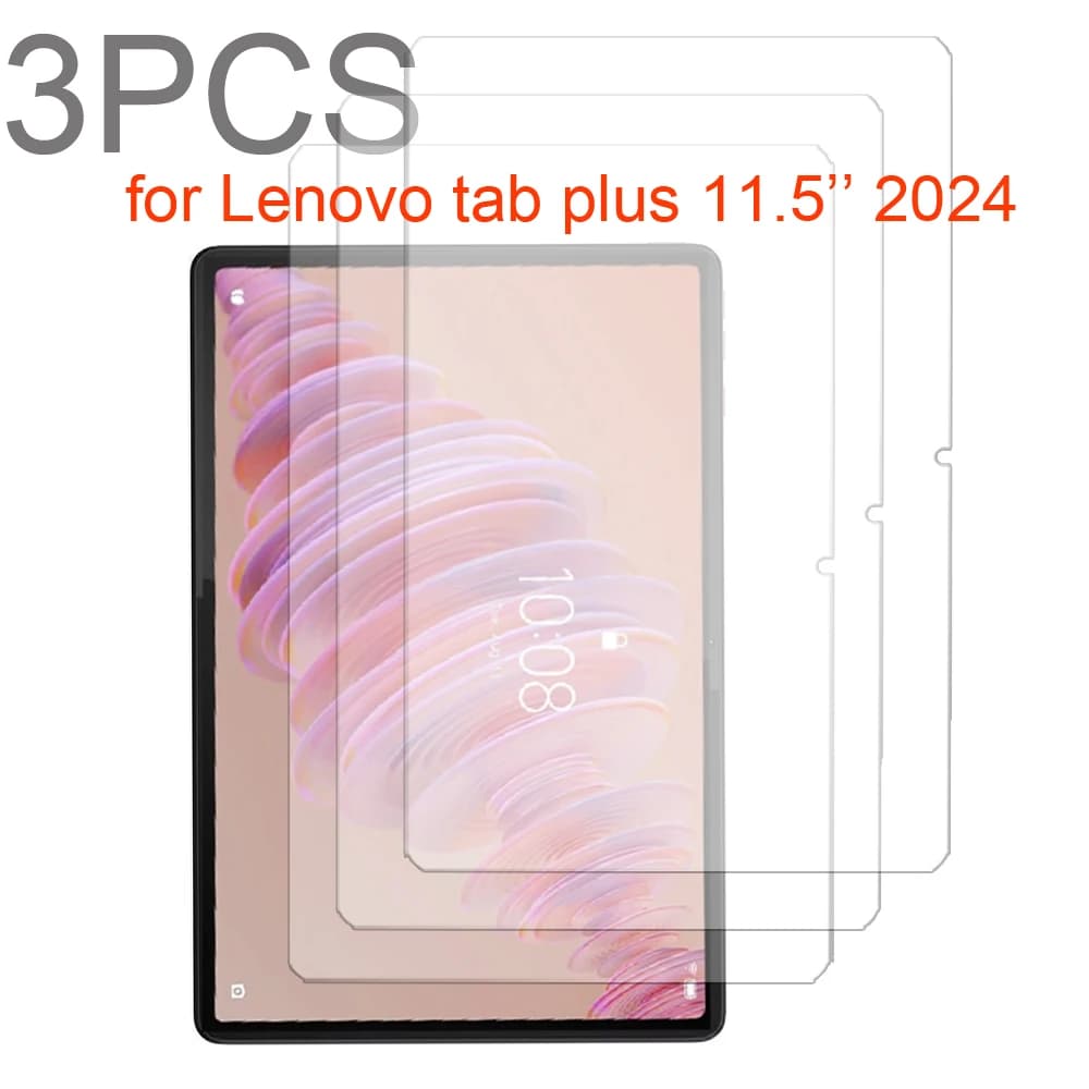 Pellicola salvaschermo in vetro da 3 pezzi per Lenovo tab plus 11.5 2024 versione 11.5 pellicola protettiva per tablet da ''durezza 9H