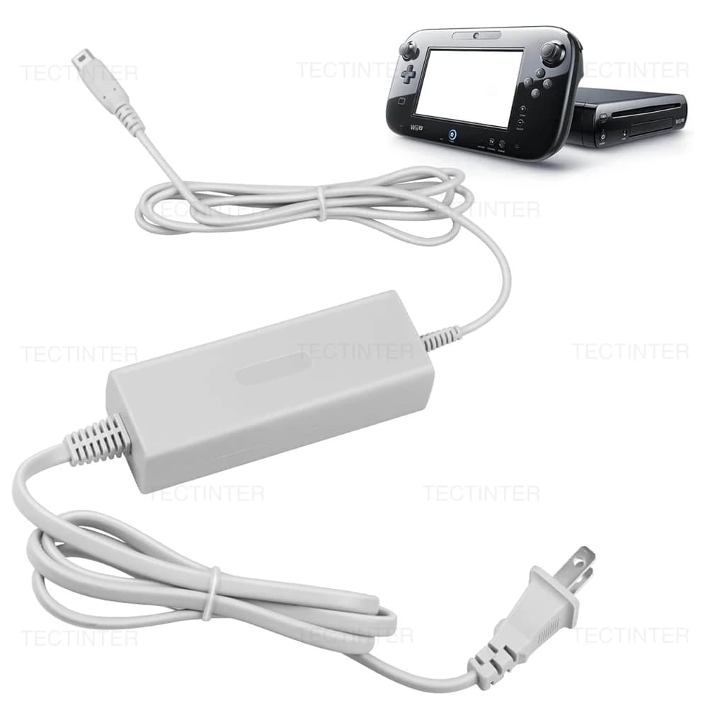 EU/US Plug Wall Charger for Wii U Console AC Adapter Power Supply Cord Compatible With Nintendo Wii U Gamepad Accessories