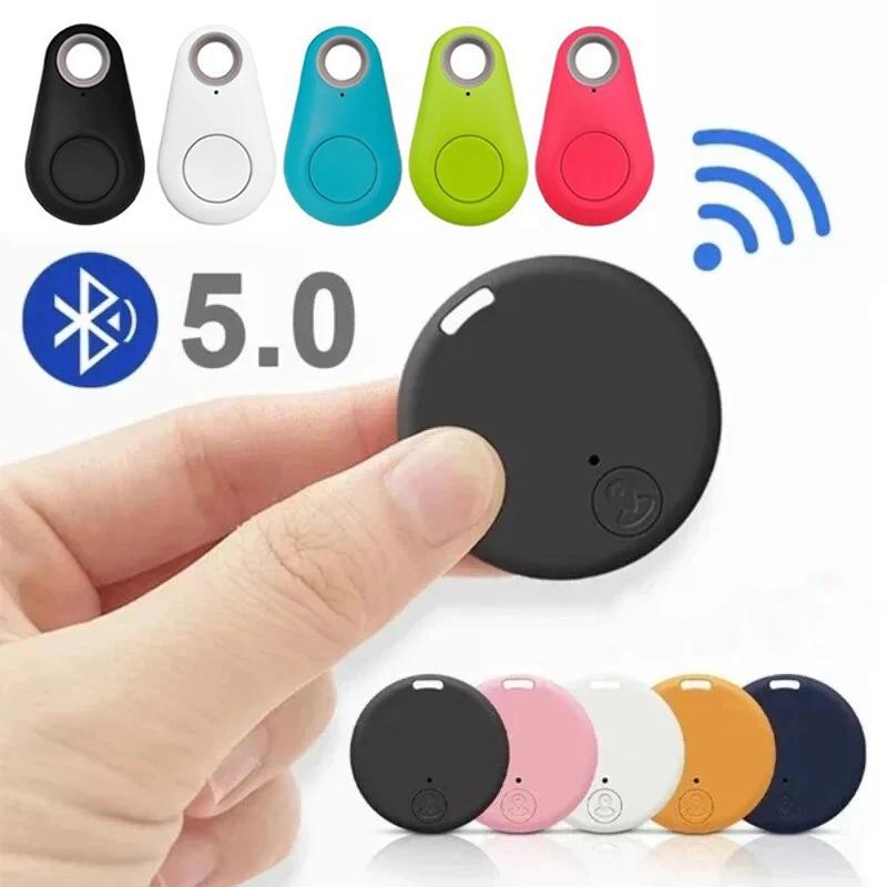 Mini GPS tracker Alarm Anti-smarriage Keychain Smart Wallet Tags Bluetooth compatible tracker Keychain Pet dog locator Find keys