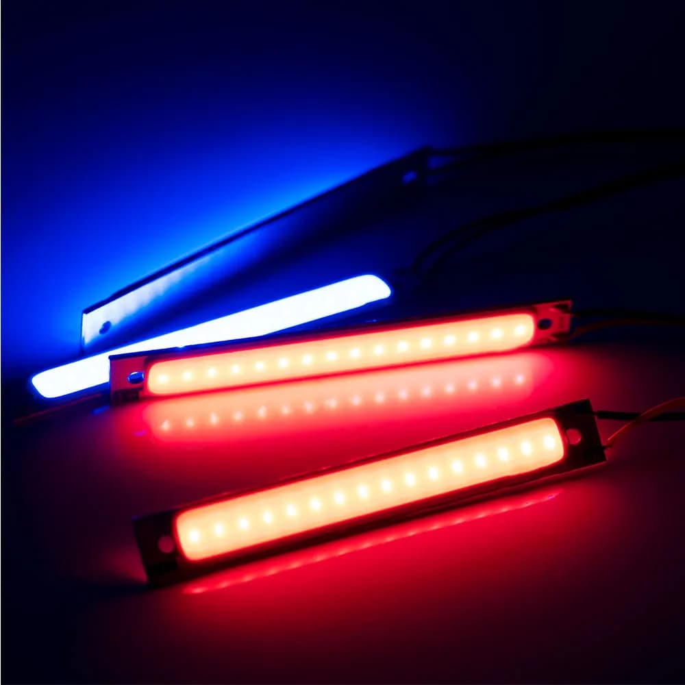 MIBIDAO Simulazione Telaio Luce per 1/10 RC Drift Off-road Car Truck Aggiornamento Decortion Parti Accessori