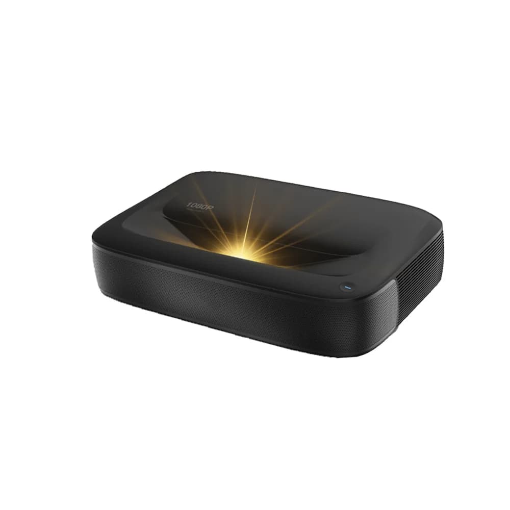 2026 UST Triple Laser Mini DLP Proyector Nativo 1080P Google TV 1200 ANSI Ultra Short Throw Videoproiettore 4k Messa a fuoco automatica WiFi
