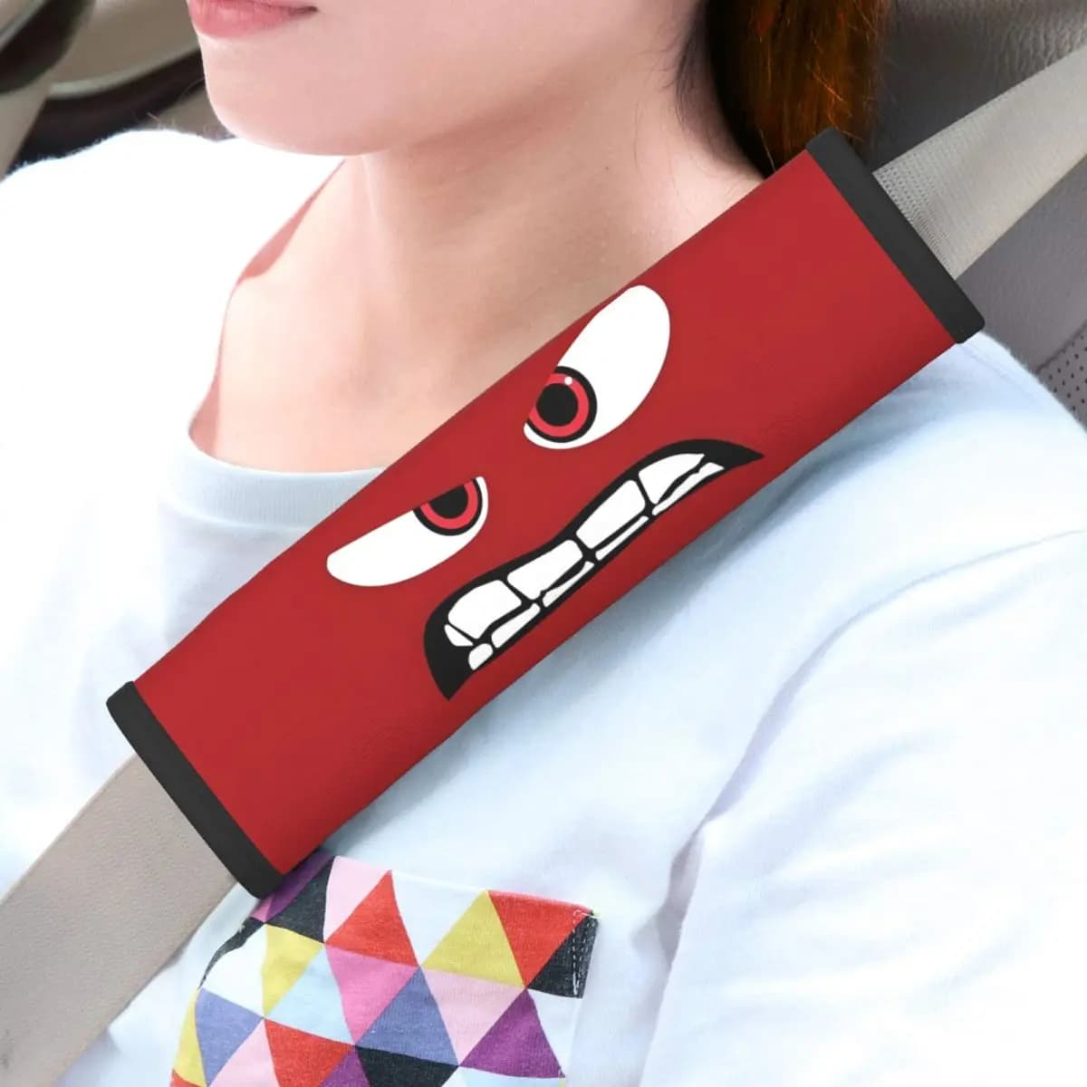 Safety Belt Cover for Car with Custom Car Cards, 2 Pieces, Safety Belt Shoulder
