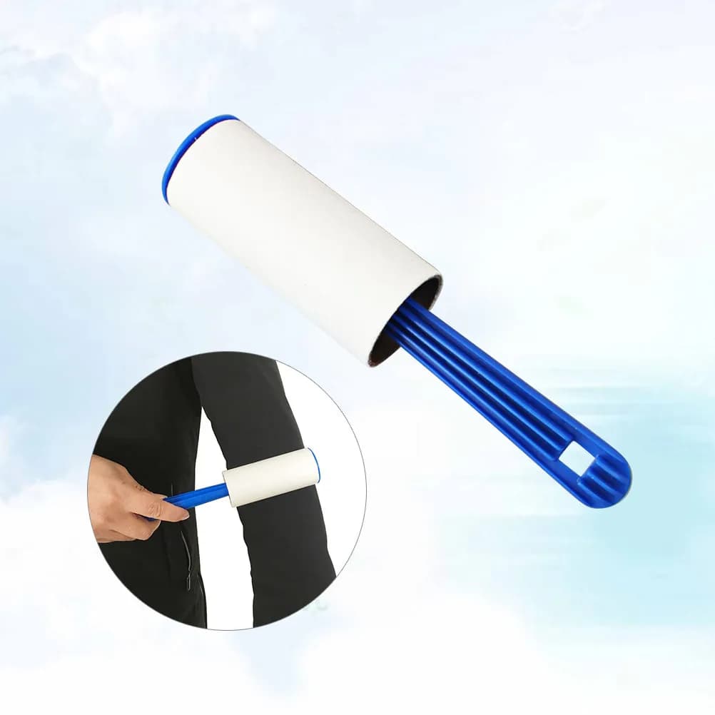 Premium Pet Hair Lint Roller Sticky Remover for Clothes Furniture Bed Car Carpet Extra Strong Adhesion No Chemical Smell Random