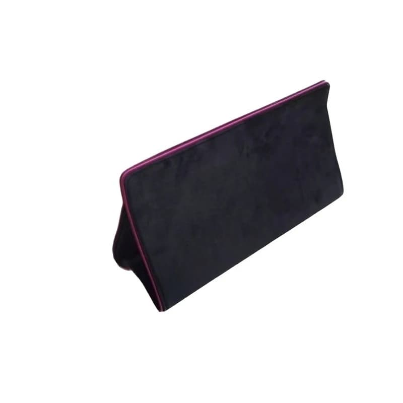 Hair dryer, curling iron, hair plate, velvet glove bag, travel bag, bag holders.