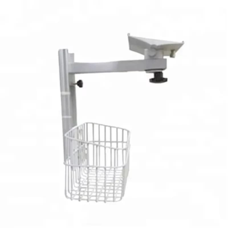 Best Selling Adjustable Monitor Bracket Wall Mount Stand Metal Shelves Square Basket Straight Arm Channel Nonstandard