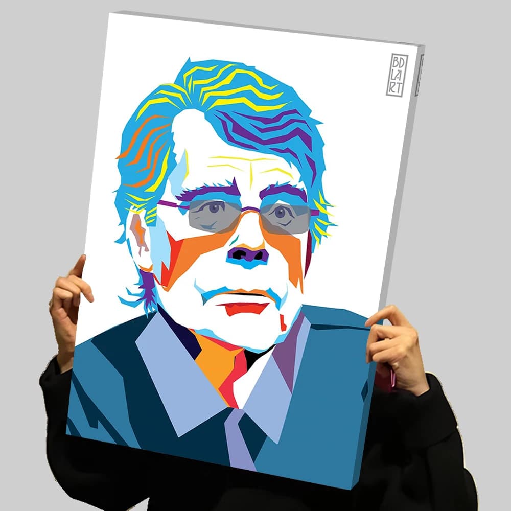 Stephen King Halloween Horror Prints Poster Custom Canvas Painting Wall Art Home Decor Room Decorations Decorative Picture Mural