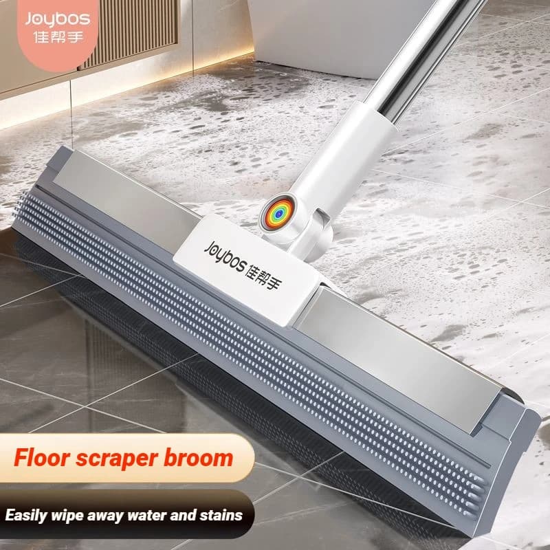Magic Broom 30&50cm Silicone Wiper Squeegee Water And Mop Floor Brush For Home Living Room Toilet Bathroom Cleaning Brush Brooms