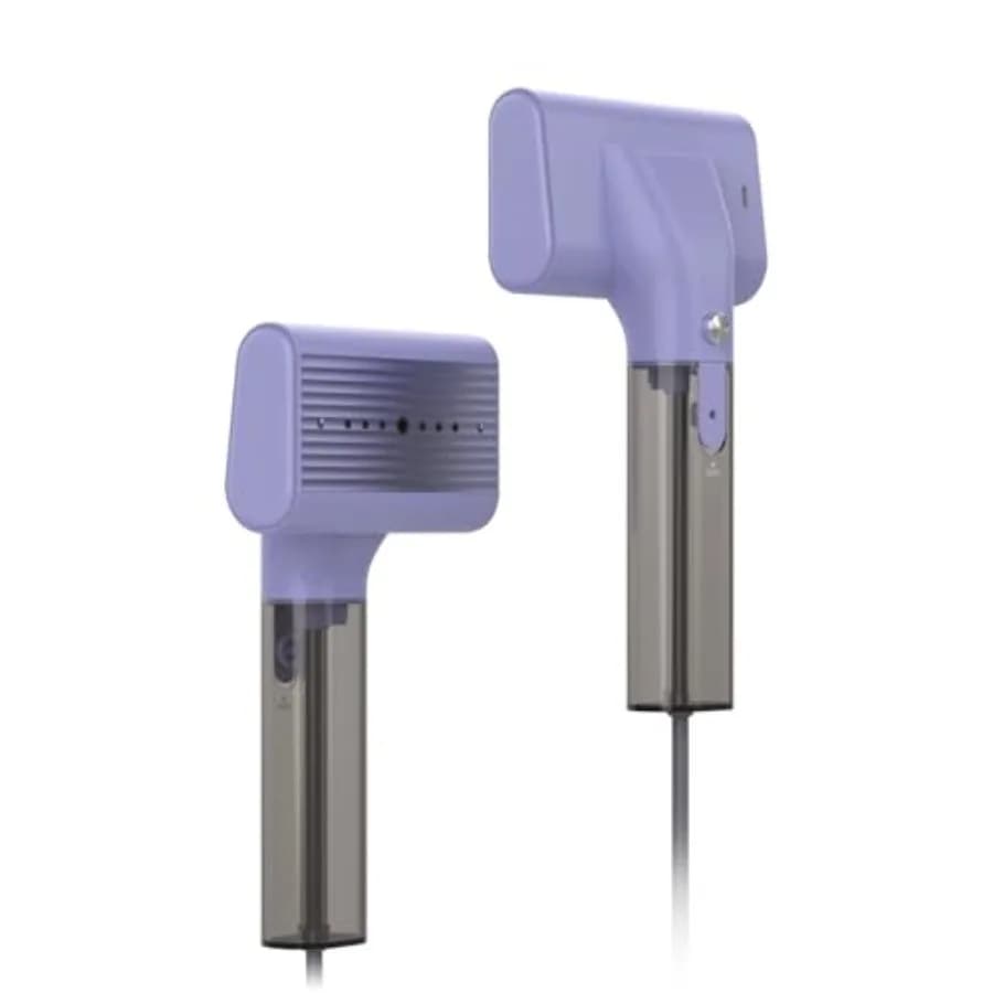 Ferro da Stiro a Vapore Portatile G10 per Vestiti, Ferro da Stiro da Viaggio Portatile, Mini Ferro da Stiro a Vapore da 0,9 libbre 1200W per Viaggi e