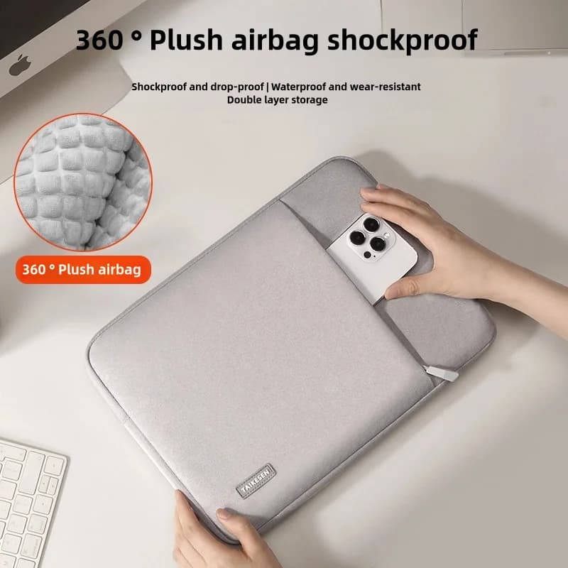 Custodia per Laptop per Macbook Air Pro 13 13.3 14 15.4 15.6 Pollici, Borsa per Notebook Lenovo Asus HP Dell, Custodia Protettiva Portatile