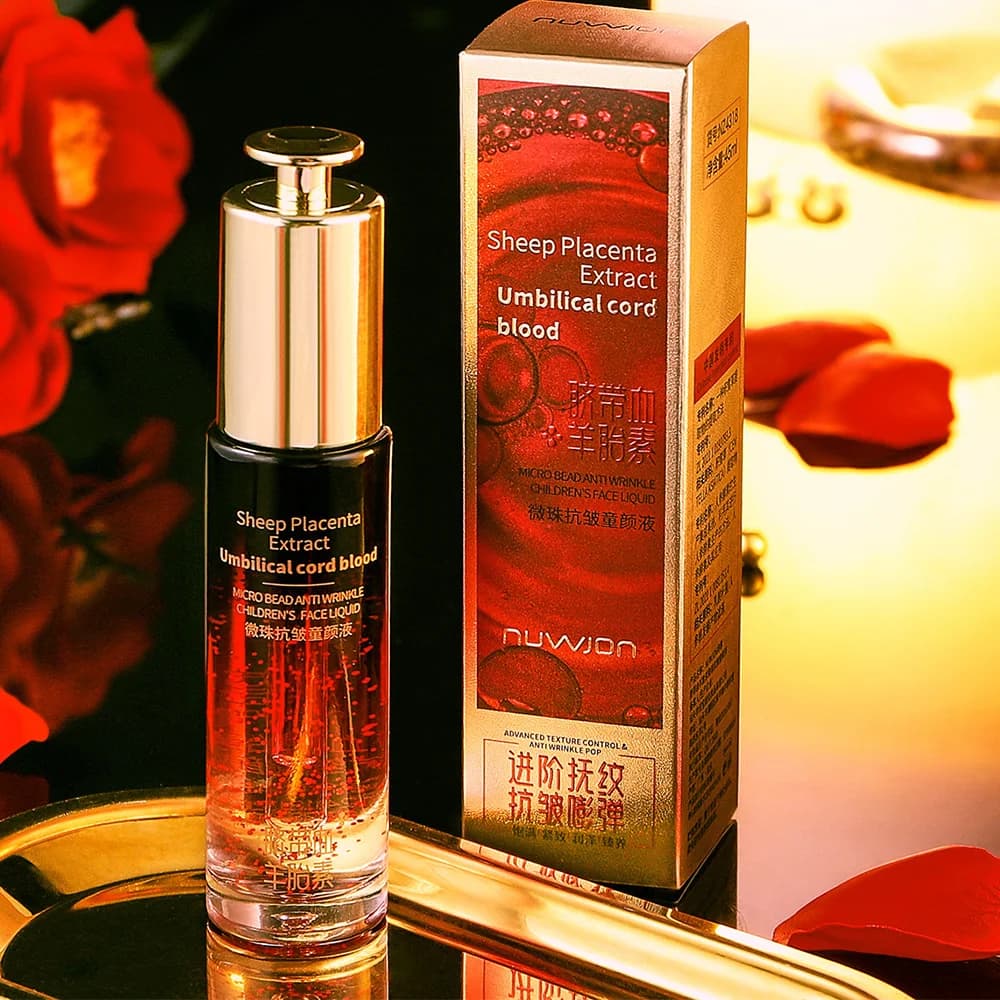 Pecora Placenta Essence with Collagen, Energizing Water Illuminating and Radiant, Hydrating Face Essence and Lifting