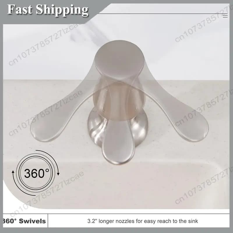 -A99Z Dispenser di sapone per lavello da cucina in nichel spazzolato, dispenser di sapone sottolavello con kit tubo in silicone