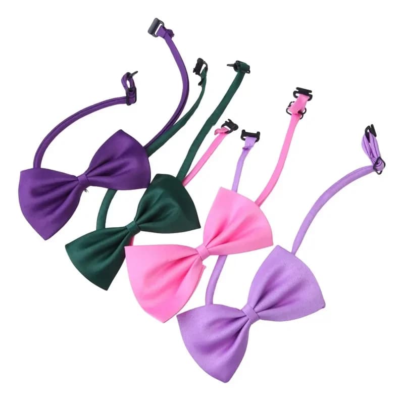 5 pezzi/set cani gatti collare bowknot regolabile papillon per animali domestici cravatta animali domestici gatto cucciolo papillon Decor