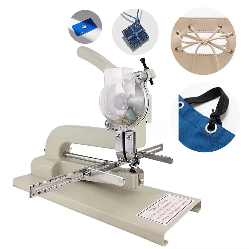 Machine Manual for Application 4mm Eyelets for Advertising Fabrics, Clothing, Paper Bags, Curtains