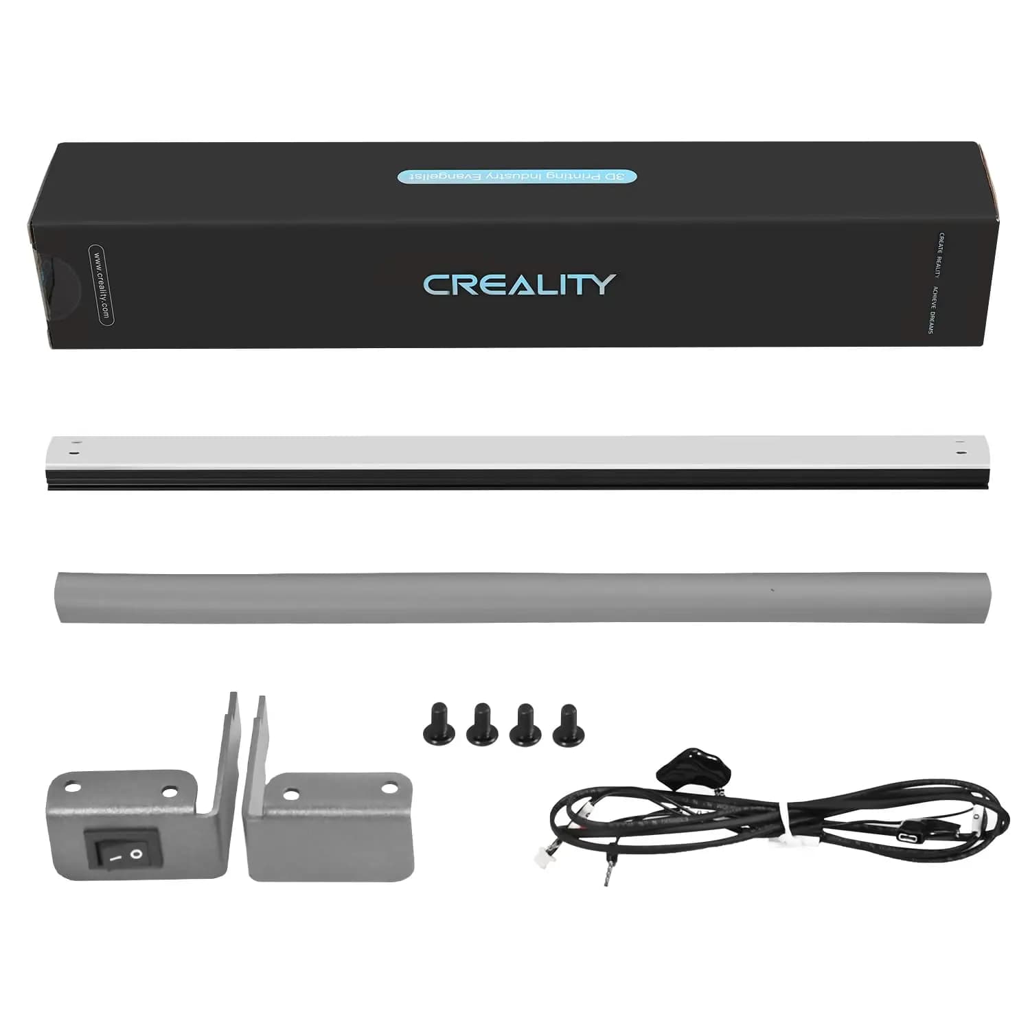 Creality Ender-3 V3/V3 Plus Kit LED Kit barra luminosa a LED a luce bianca calda Accessori per stampante 3D per Ender-3 V3 Ender-3 V3 Plus