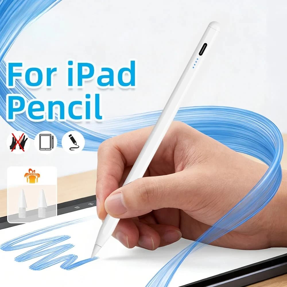QUKAM 2026 Nuova Penna Stilo per iPad A16 11a 10a/9a/8a/7a/6a Gen Air 5/4/3 Pro 11 12.9 Mini 5/6 Compatibile con Apple Pencil con Riconoscimento del Palmo