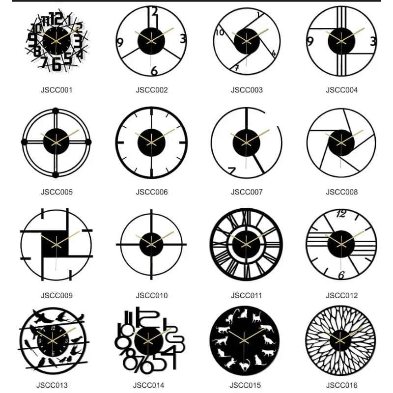 Orologio da Parete Digitale Rotondo Tridimensionale in Acrilico Nero Decorazione Casa Orologio Adesivo da Parete Semplice 3mm