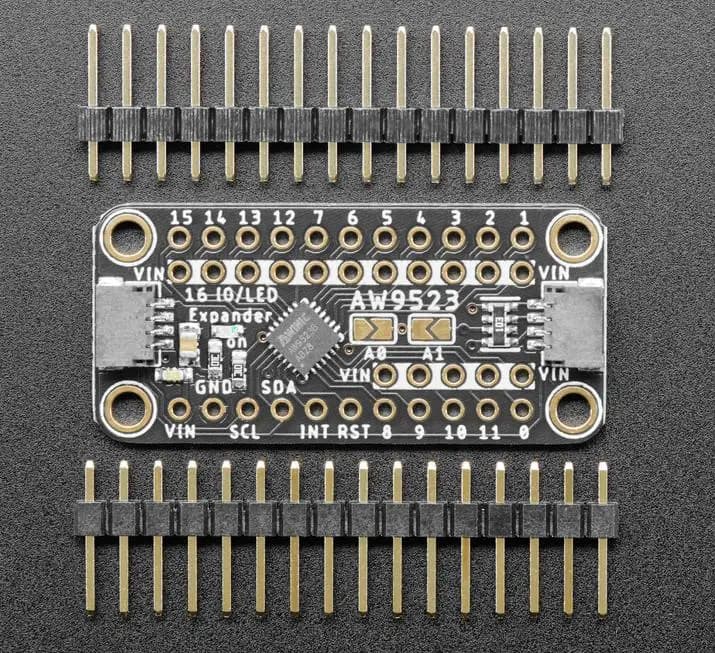 4886 AW9523 Espansore GPIO e breakout driver LED - STEMMA QT / Qwiic